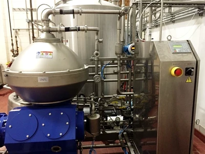 Alfa-Laval CLARA 200 hermetic clarifier module, 316SS.