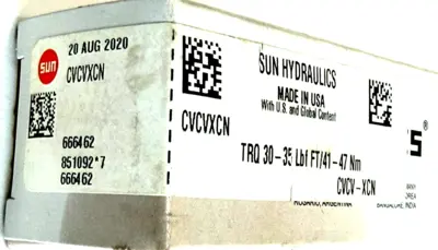 NEW SUN HYDRUALICS CVCV-XCN CHECK VALVE CVCVXCN