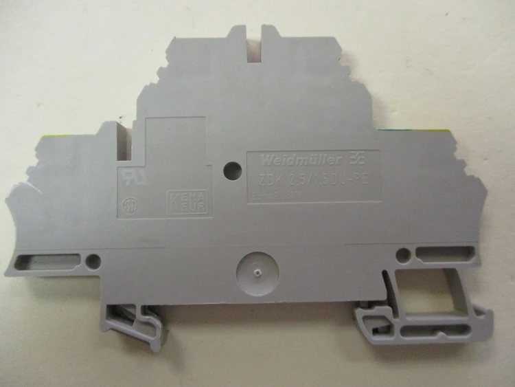 Used Weidmuller ZDK 2.5/1.5 DU-PE Terminal Blocks Arizona US | ASSET CONVERSION SPECIALISTS, INC. #311048