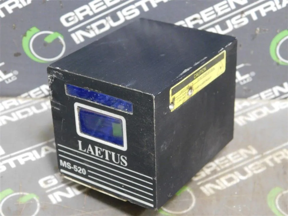 Laetus am Sandberg MS-520 Bar Code Scanner D-64665 Alsbach IMLS 520 5/12VDC Used
