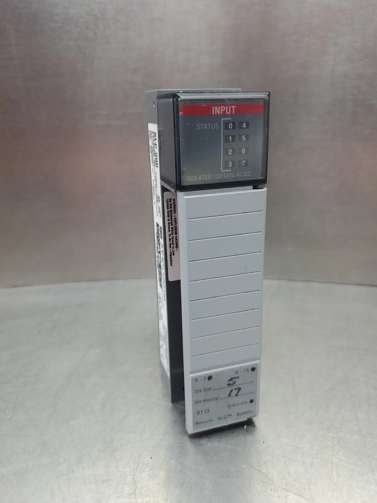 Spectrum Controls 1746sc-IA8I /B SLC 500 8-Channel Isolated Input Module. 3B-14