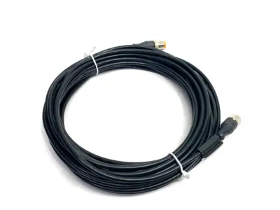 New | in-Stock LUMBERG AUTOMATION DOUBLE ENDED CORDSET M12 MALE TO FEMALE 10M Cable & Wire | Maverick Industrial Sales #1107108