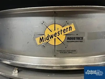 USED Midwestern Industries 24" Midwestern Porta Sifter, Model M55, S/S