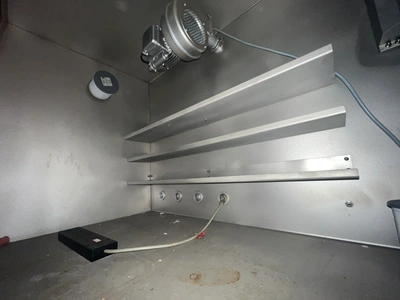 M Braun Glove Box System with Oxygen and H2O Analyzers Mb150b-G-1