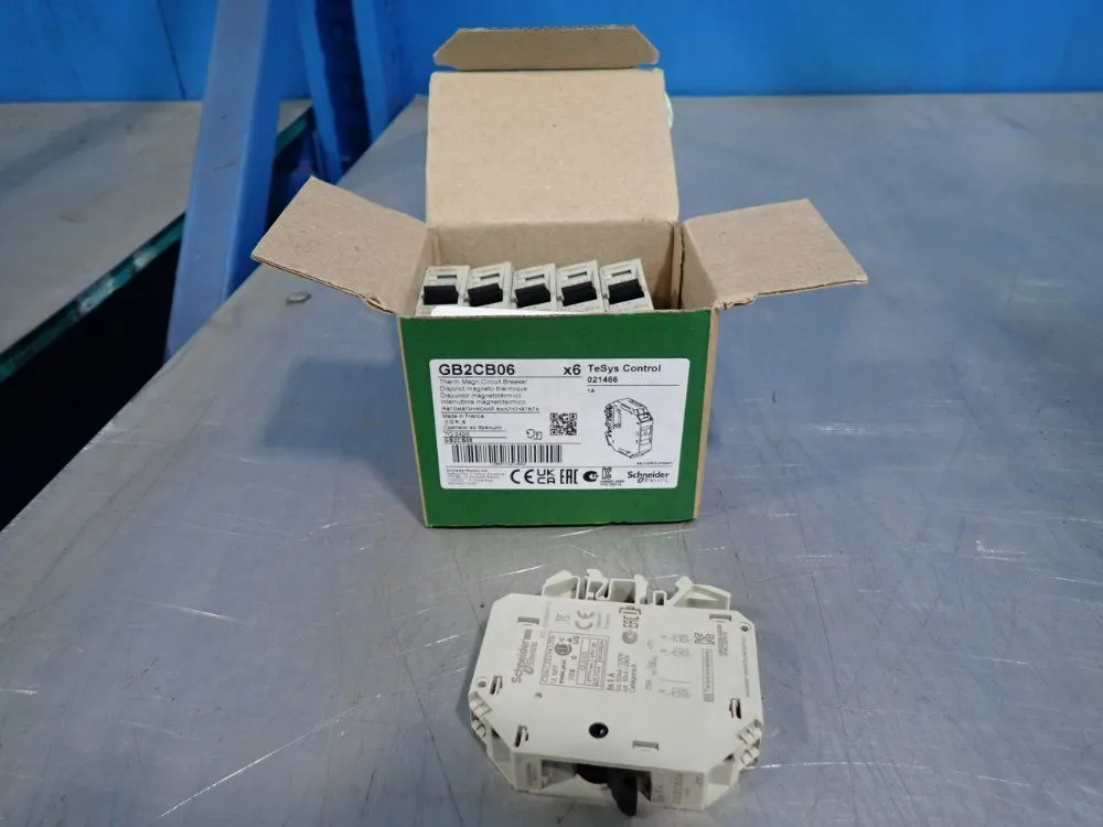 Used SCHNEIDER ELECTRIC GB2CB06 Circuit Breakers Ohio US | HGR 24 #1006758