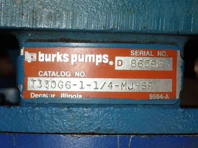 USED BALDOR/BURKS T330G611/4MJSP