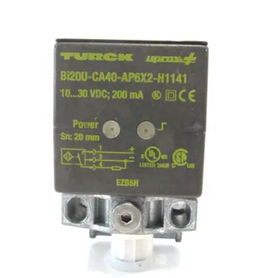 NEW TURCK BI20U-CA40-AP6X2-H1141 SENSOR BI20UCA40AP6X2H1141
