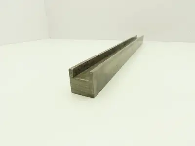 Press Brake Square Die 21-1/4" Long 1" Square 1/2" Deep Flat Bottom