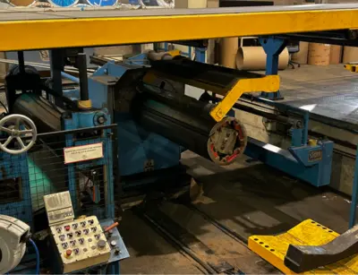 STAM 1600mm x 3mm x 15,000kg Stam CTL Line with Recoiler Cut to length Lines | Midwest Machinery, LLC (3)