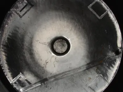 SPC6728  Tank 1110 gallon vertical tank, 304 SS, dish
