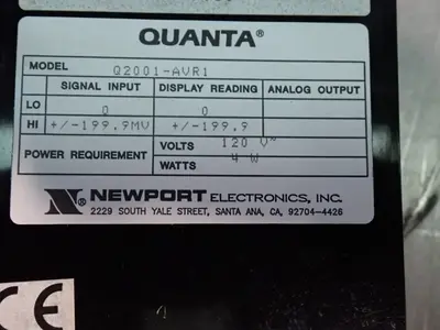 USED NEWPORT ELECTRONICS Q2001AVR1