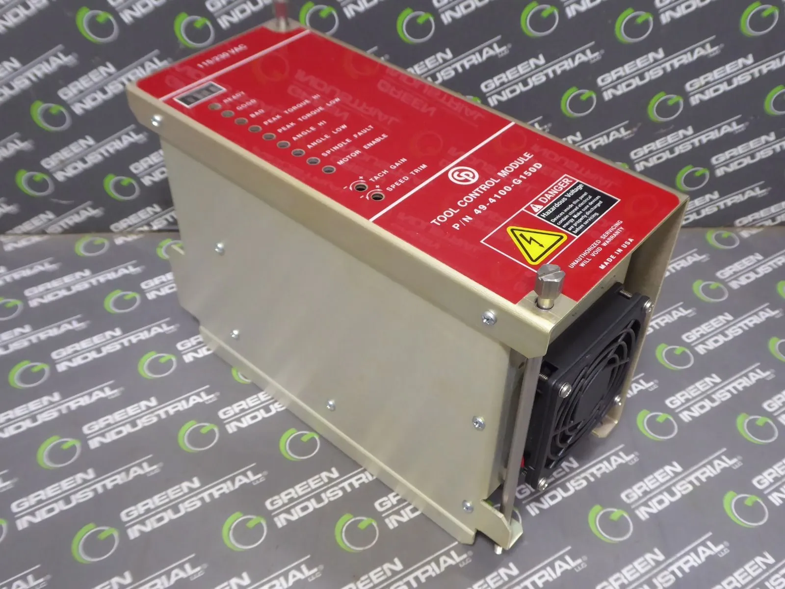 Chicago Pneumatic 49-4100-G150D Tool Controller Module Rev L-ODY Used