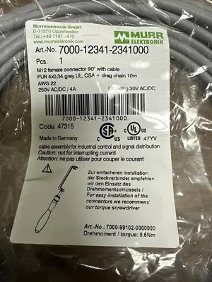 USED MURRELEKTRONIK 7000-12341-2341000