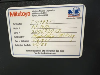 2022 MITUTOYO PJ-PLUS Optical Comparator | Midstate Machinery (4)