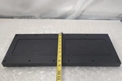 24" X 9" X 1 1/2" ANODIZED FIXTURES