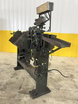 INFEED BILLET CONVEYOR WITH WILLIAMSON PYROMETER HEAT DETECTOR: STOCK #21084