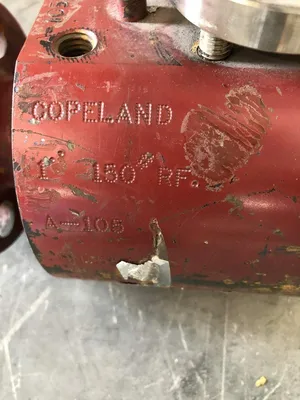 Copeland A-105 1″ Steel Power Ball Valve 150PSI