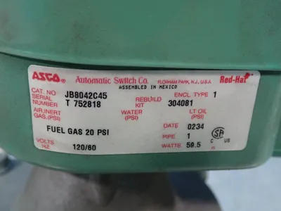 Used ASCO JB8042C45 Pumps Ohio US | HGR 24 #776454