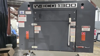 50" x 60" Vecoplan Model V-Eco 1300 Single Shaft Shredder, New 2020