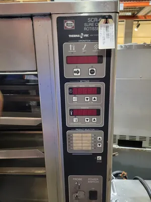 Henny Penny SCD-6 Rotisserie Base Warming Cabinet & Display Combo