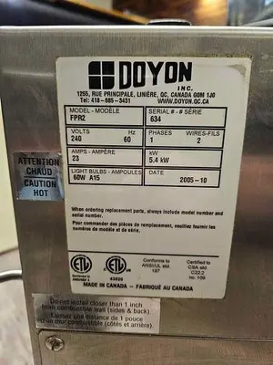 USED DOYON FPR2