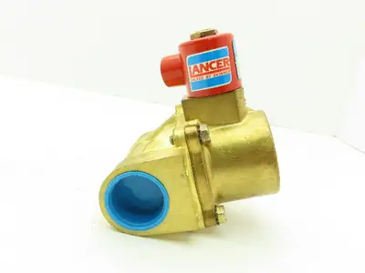 Skinner Lancer 2LF2HB7127 Brass Solenoid Valve 2-Way NC 125 PSI 1-1/4" NPT Steam