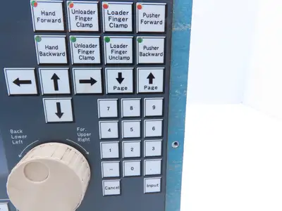 Takamaz TACS-13-5B CNC HMI Controller Panel Push Button W/Pulse Generator