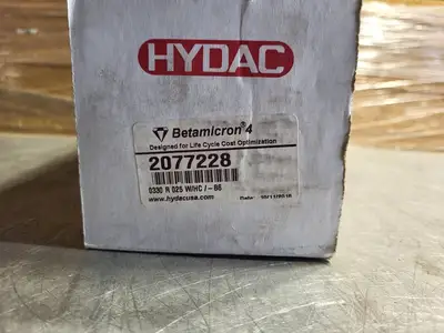 NEW 2016 HYDAC 0330 R 025 W/HC/-B6