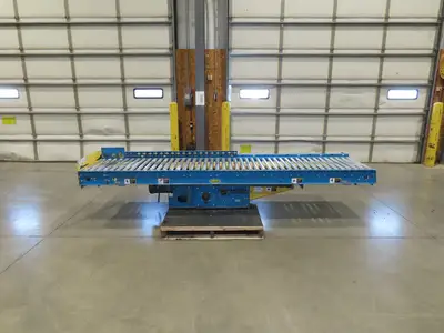 Hytrol ABEZ 30"x 11' EZLogic Accumulation Roller Conveyor 27"BF Center Drive 3PH
