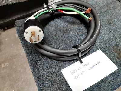 USED COLEMAN WIRE & CABLE ELECTRICAL  CABLE 8.5" 600v WATER RESISTANT cable