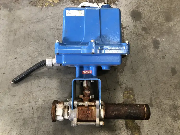 Used NELES JAMESBURY ERD-25-01-Q-P2 Electric Motor Driven Actuators British Columbia CA | Lenmark #255498