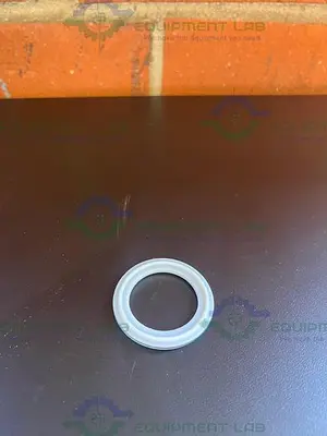 NEW VERTEX BOX OF 25 A40MPGR-150-E PTFE ENVELOPE TRI-CLAMP GASKET FLANGED 1.5" W/ EPDM FILLER
