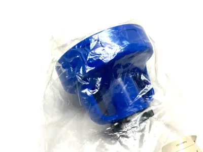 NEW OILSAFE UTILITY LID, BLUE, 48MM OPENING