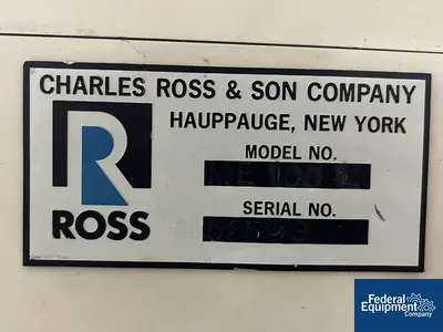 USED Ross Ross Homogenizer, Model MR100L