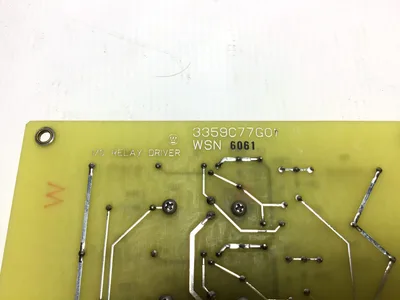 Westinghouse 3359C77G01 I/O Relay Driver Printed Circuit Board