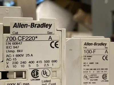 Used ALLEN BRADLEY 700-CF220 Miscellaneous Equipment (Electrical & Power) Ohio US | Surplus Asset Holdings #1399457