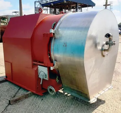 Heinkel FO 800 Inverting Filter centrifuge, 316SS.