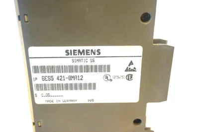 2 SIEMENS 6ES5-421-8MA12 MODULE 6ES54218MA12