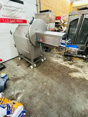 Treif Puma 700 EB Horizontal Meat Slicer W/ Conveyor Fully Refurbished