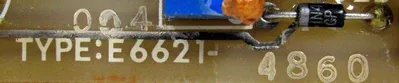 USED MAGNETIC SPECIALTIES E6621-4860 POWER SUPPLY BOARD E66214860