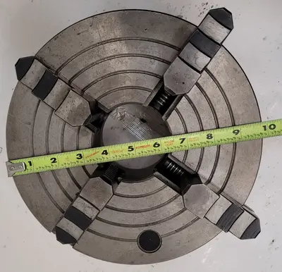 Used BISON 10" 4 JAW CHUCK Misc Industrial Equipment Kentucky US | Aucto #686921
