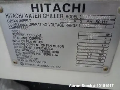 USED HITACHI RCUG 150AHYZ1