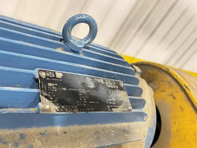 15 HP L&M EQUIPMENT MODEL #HMPC-7-24 CROSS CUT BUNDLE TRAVELING ARCH WOOD BUNDLE SAW WITH CONVEYOR: STOCK #22922