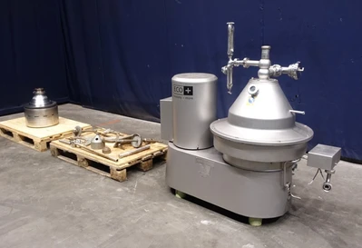 Westfalia MSE 85-01-177 CIP milk separator, 316SS.