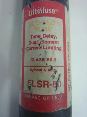USED LITTELFUSE FLSR-80