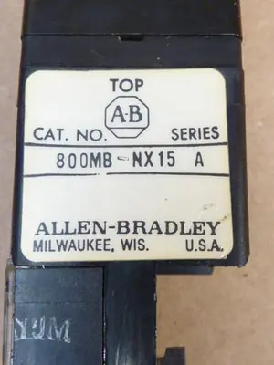 USED ALLEN BRADLEY 800MB-NX15