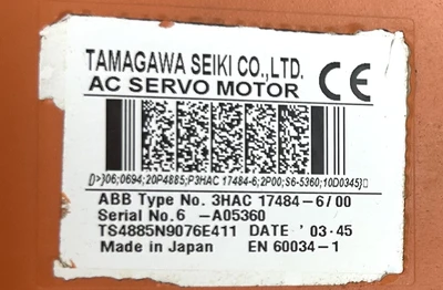 USED ABB 3HAC 17484-6/00
