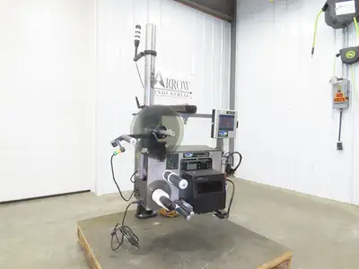 CTM 3600A-S84-EX High Speed Label Applicator SATO Thermal Printer 5" Width