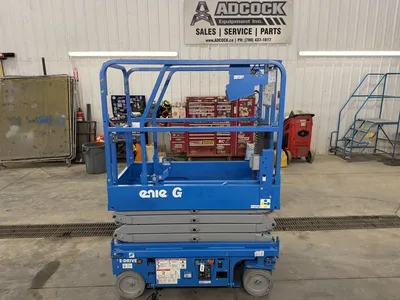 Used 2023 GENIE GS-1932M ELECTRIC SCISSOR LIFT Scissor Lifters Alberta CA | Adcock Equipment #1418024