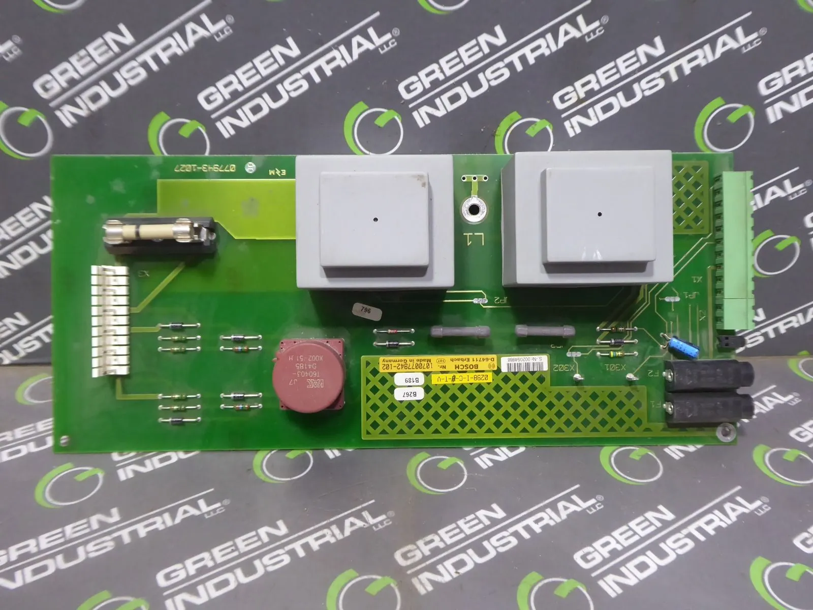 Bosch 1070077942-102 Power Supply Control Board 077943-1027 Used